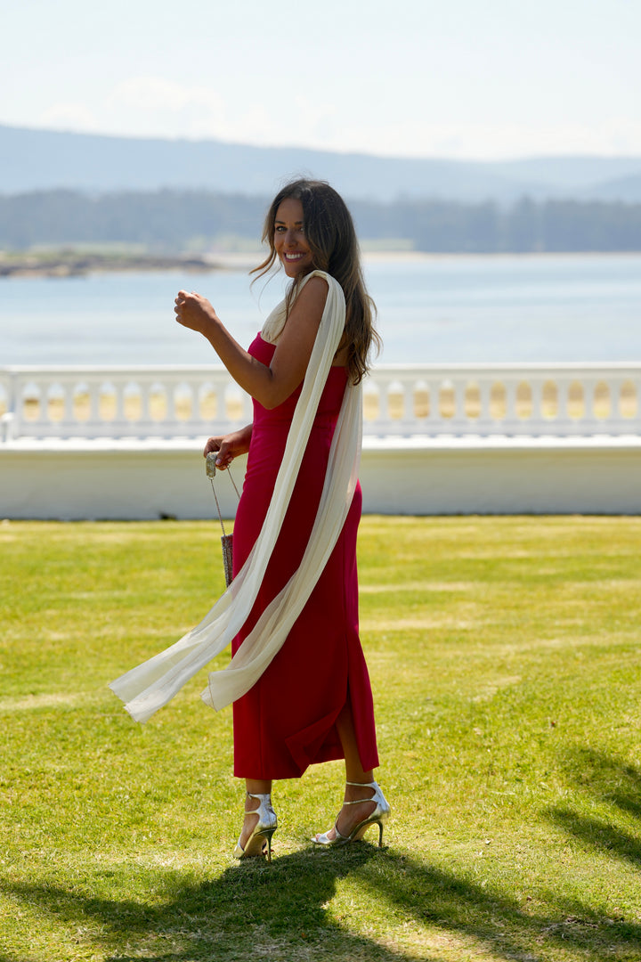 VESTIDO NICOLE ROJO