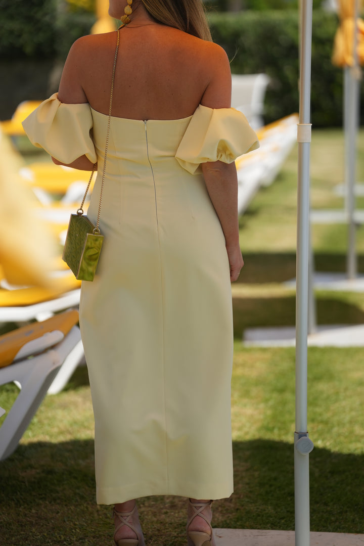 EMERALD YELLOW DRESS
