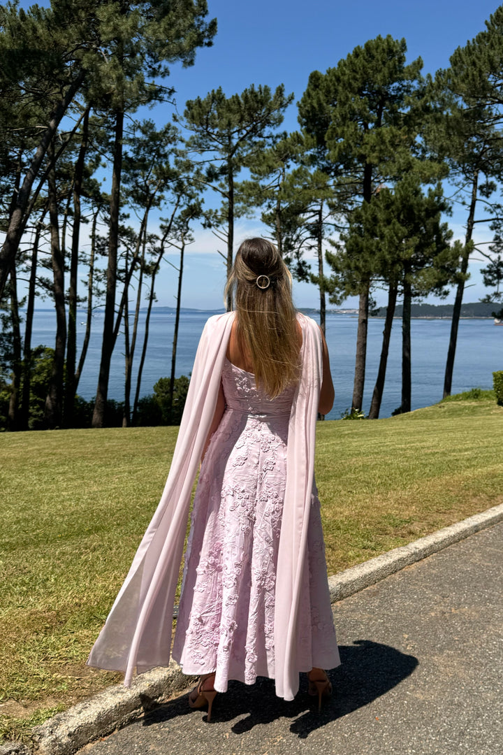 BARI MAUVE SHAWL