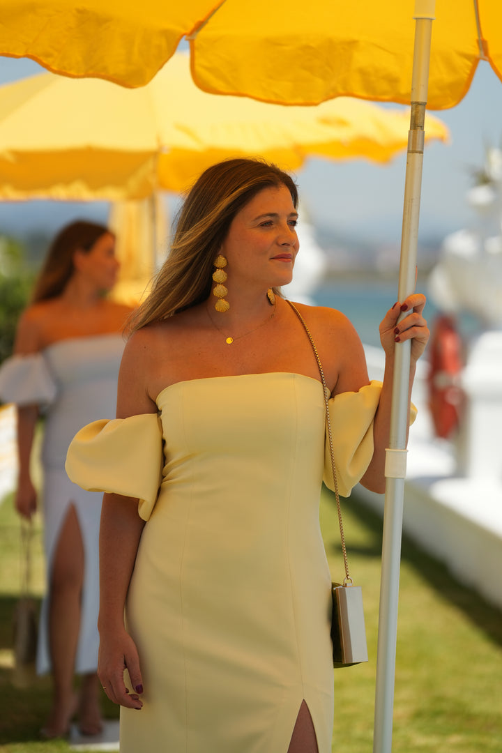 EMERALD YELLOW DRESS