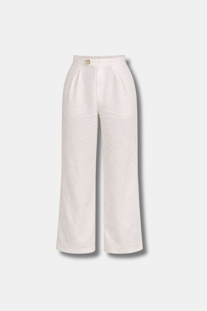 PANTALON PIVOINE BLANC