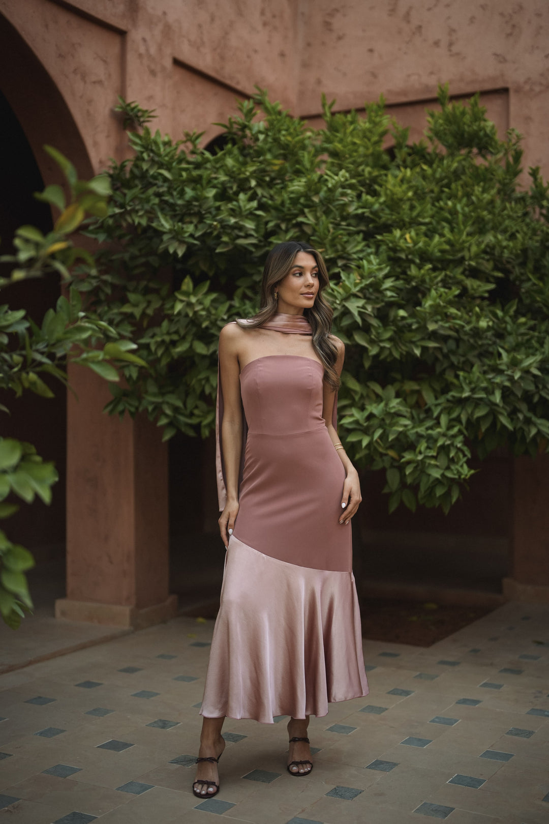 ROBE ROSE FIONA