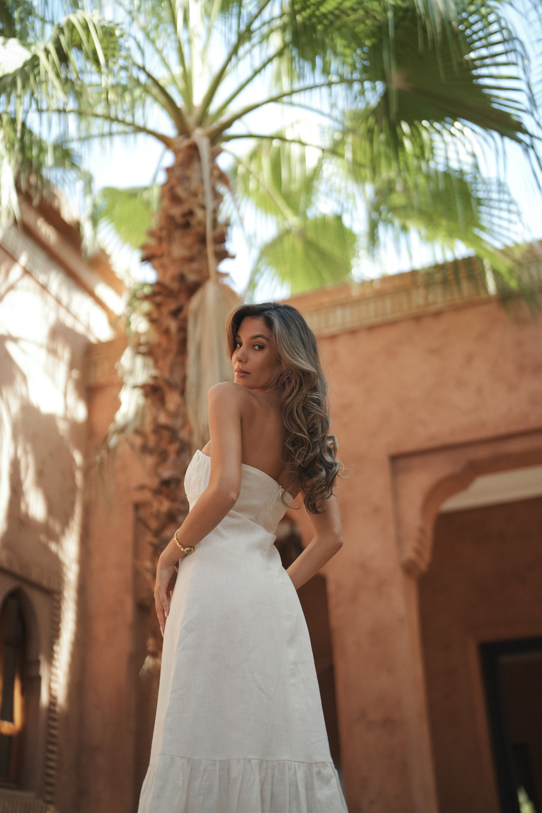 VESTIDO PORTOFINO LINHO BRANCO