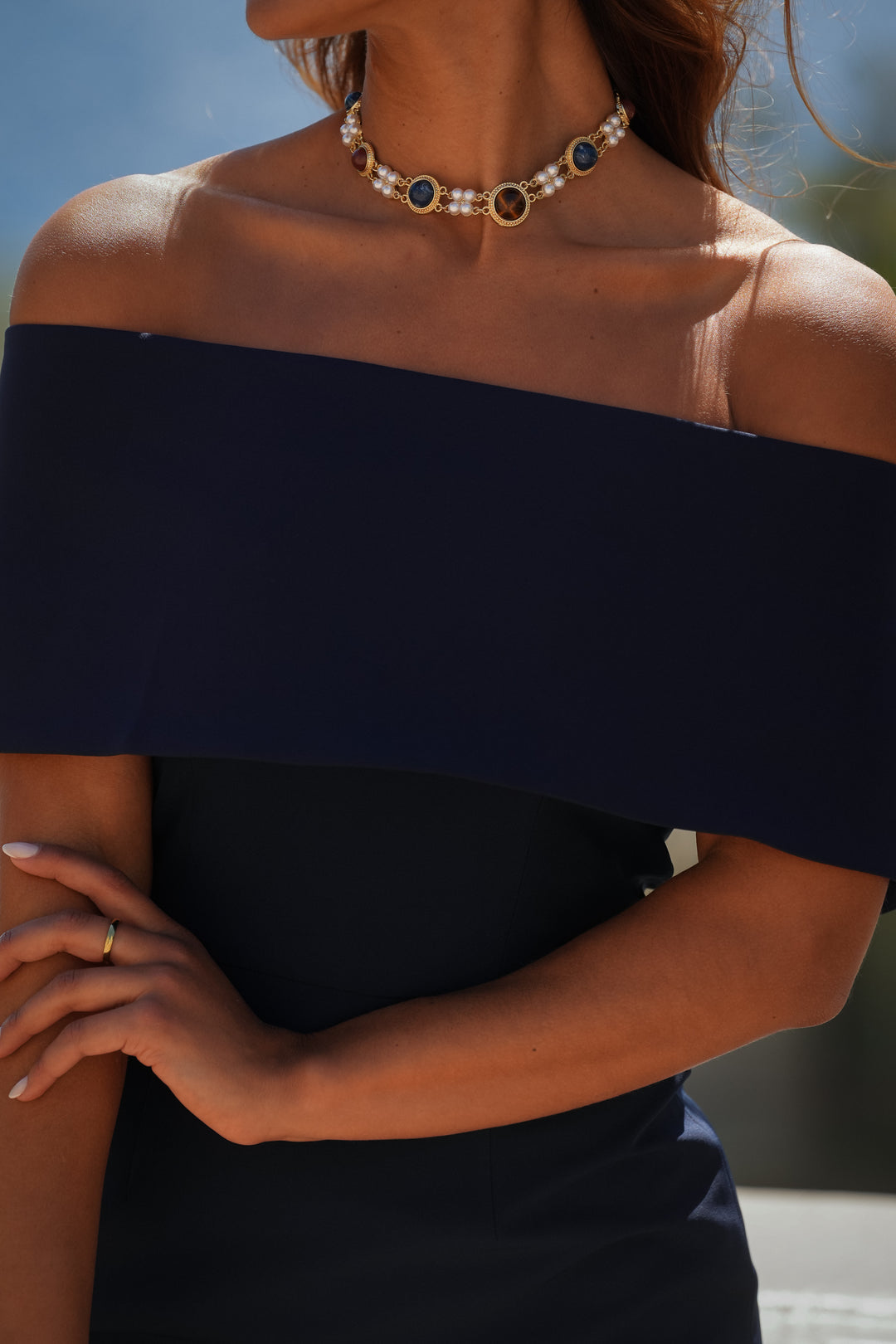 ROBE VOILIER BLEU CLAIR