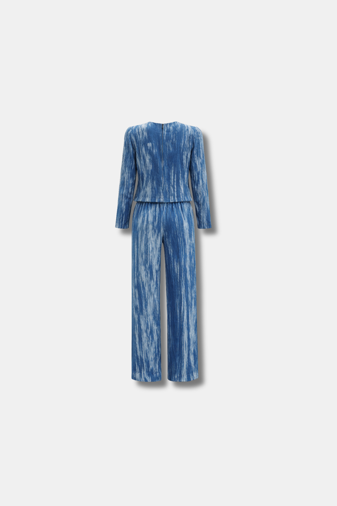 OLIVIA BLUE VELVET SET