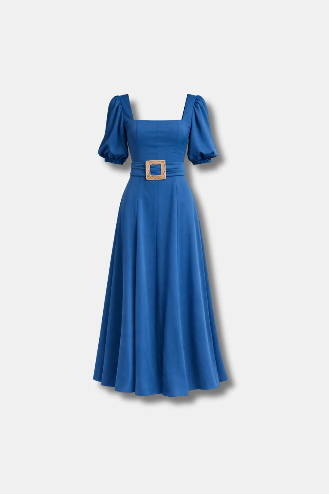 VESTIDO CAMILLE AZUL PETRÓLEO