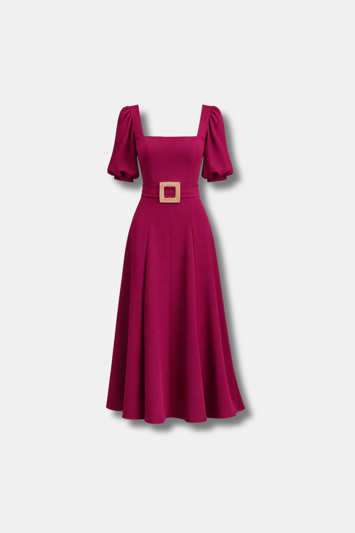 CAMILLE RED DRESS