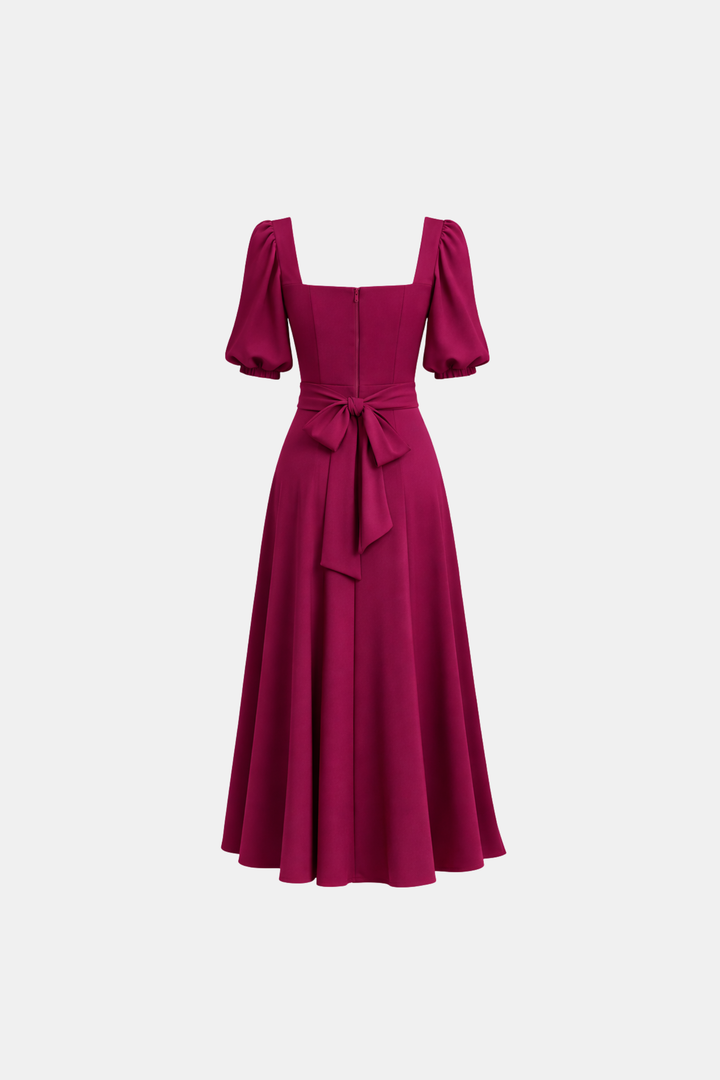 CAMILLE RED DRESS
