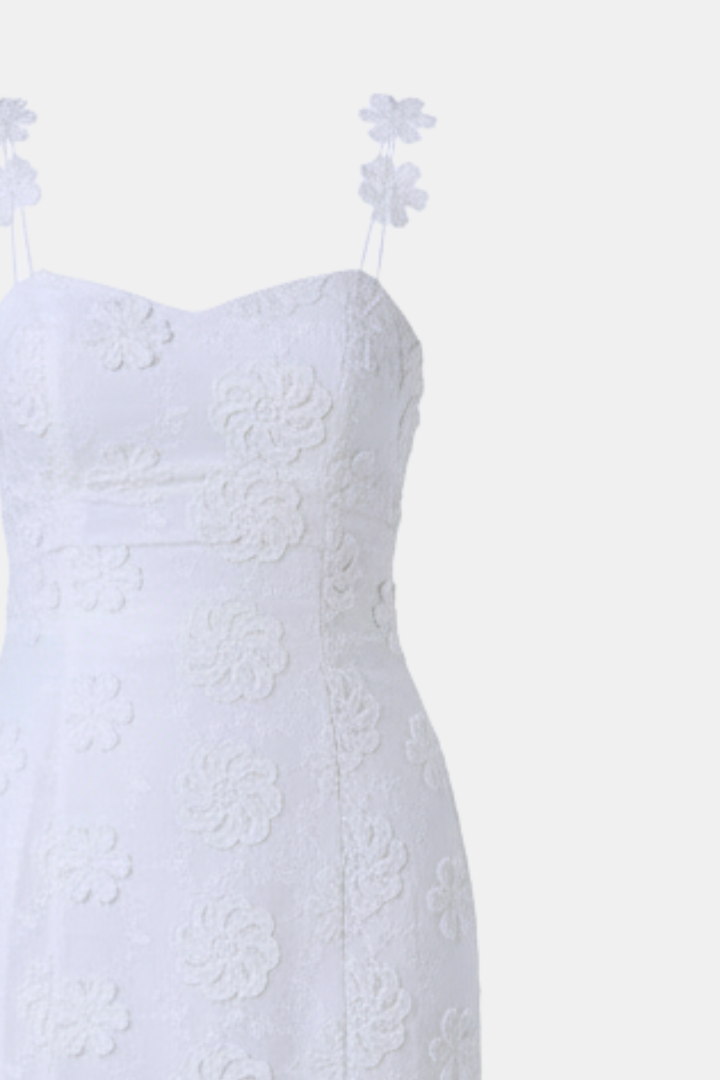 ROBE SALITRE BLANCHE