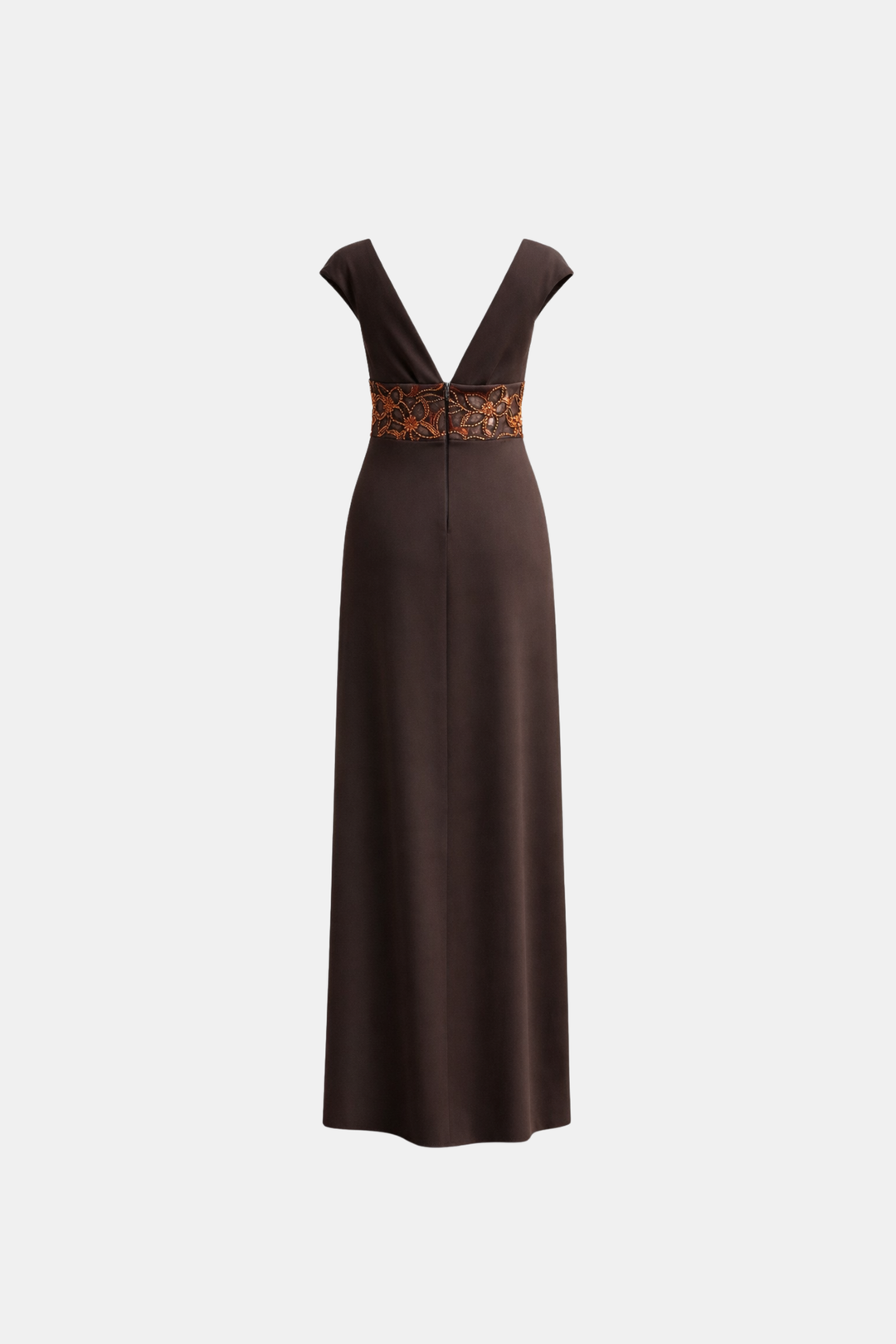 AURÉLIE BROWN DRESS