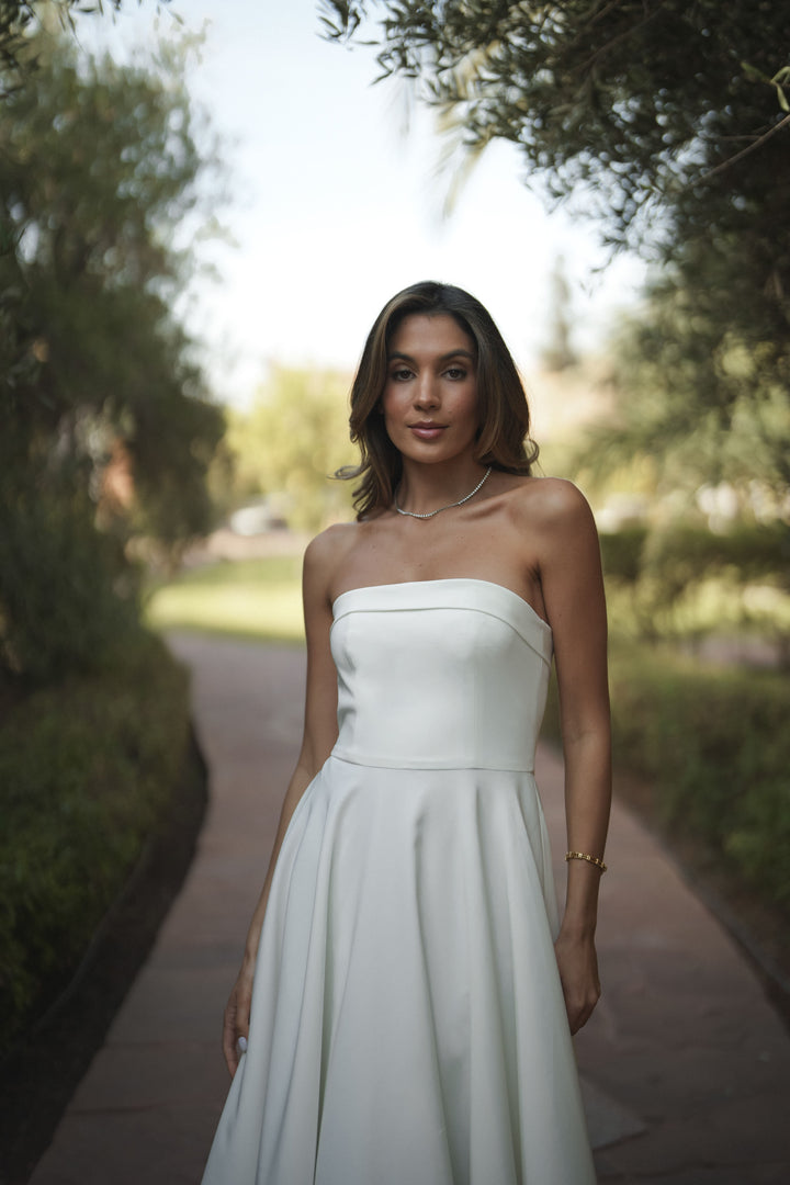 ROBE BLANCHE ADELLE