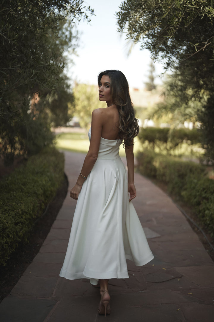 ROBE BLANCHE ADELLE