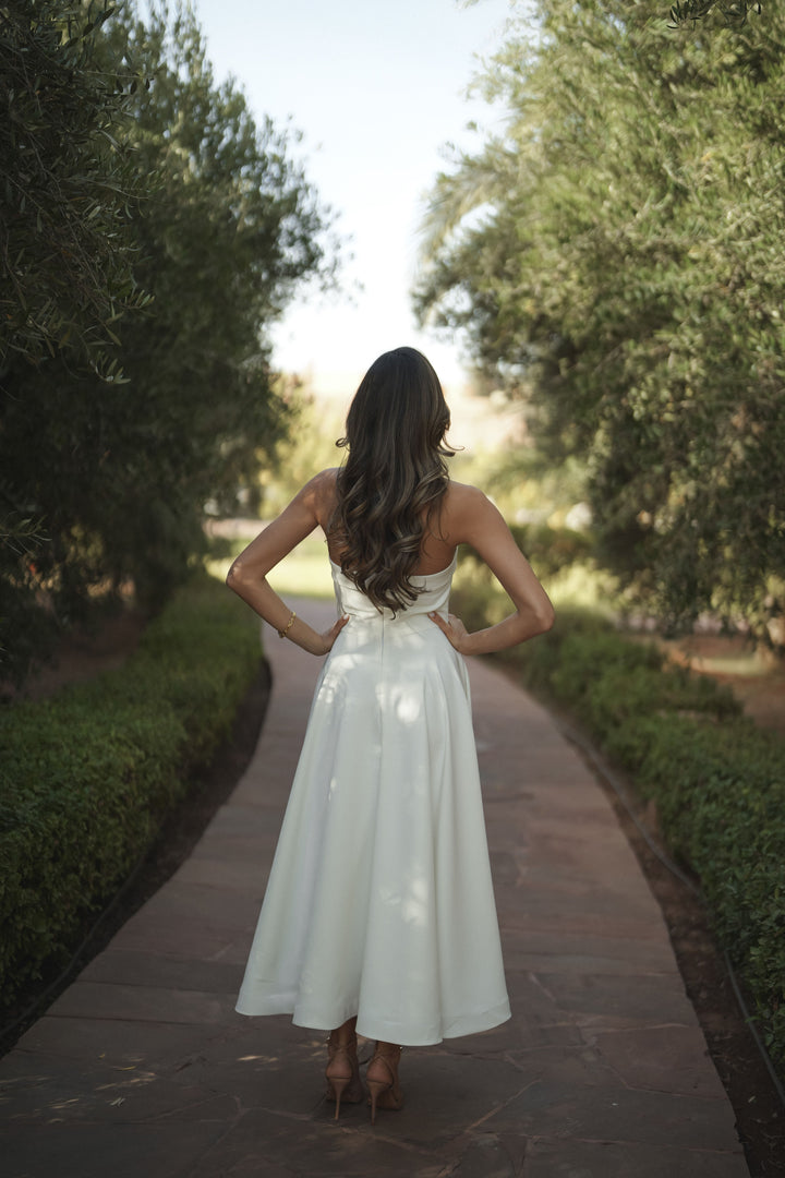 ROBE BLANCHE ADELLE