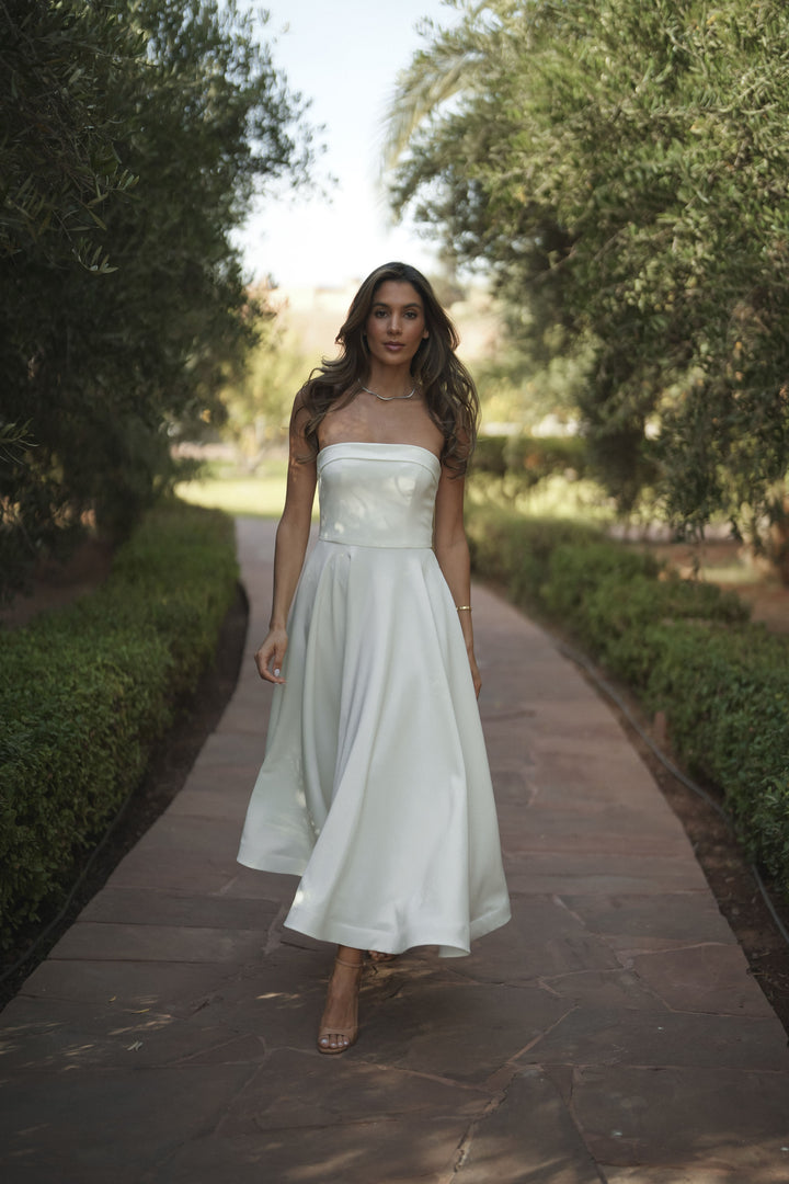 ROBE BLANCHE ADELLE