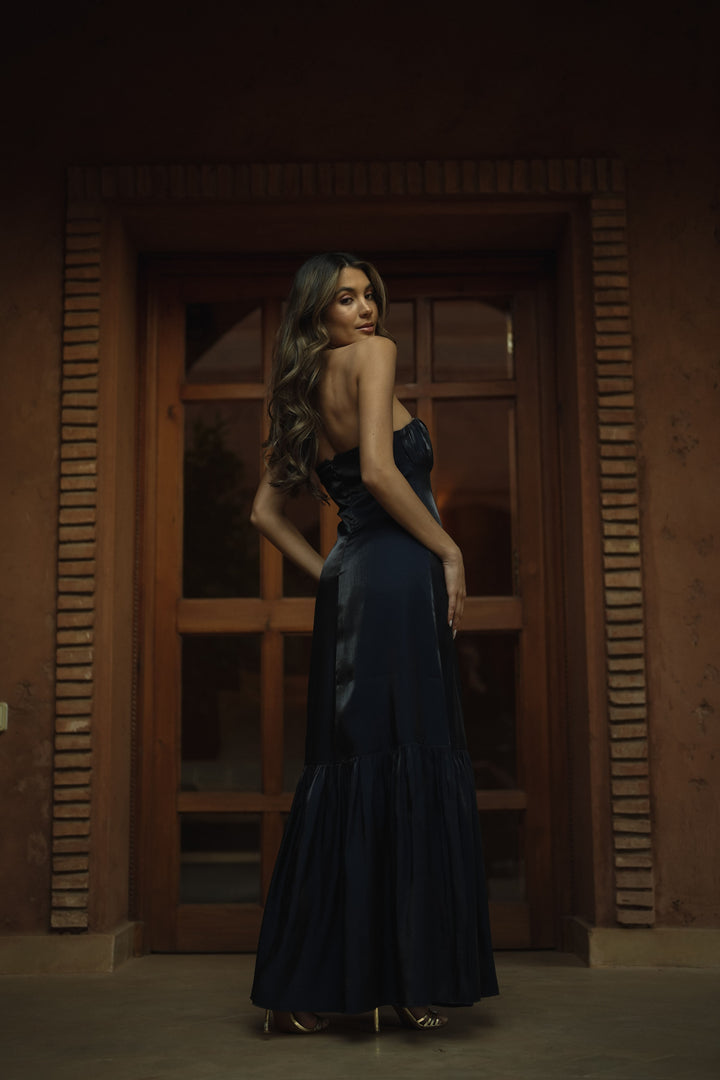 NAVY PORTOFINO DRESS