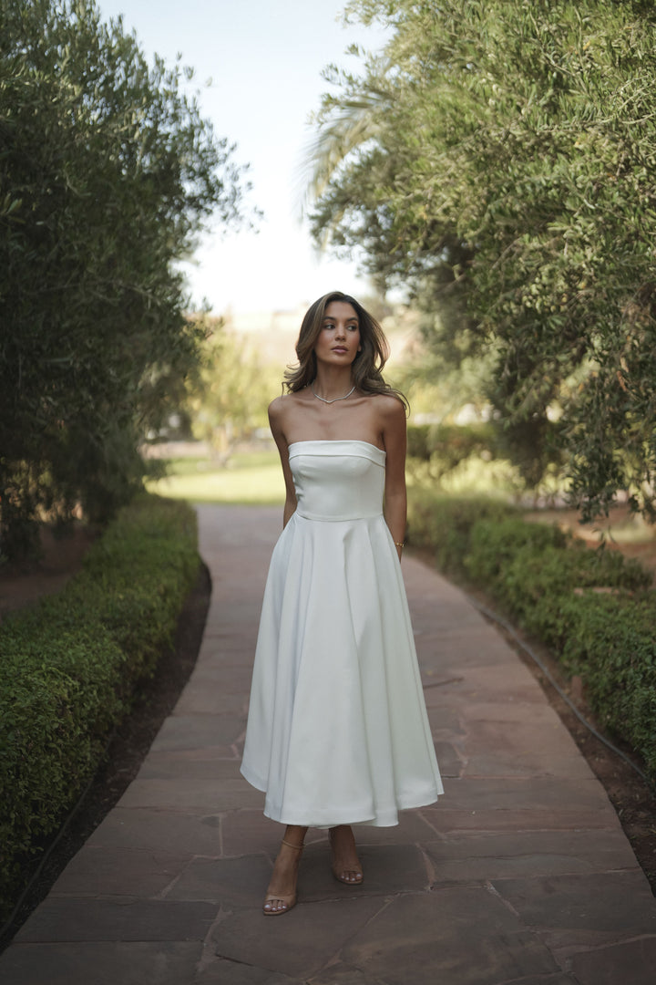 ROBE BLANCHE ADELLE
