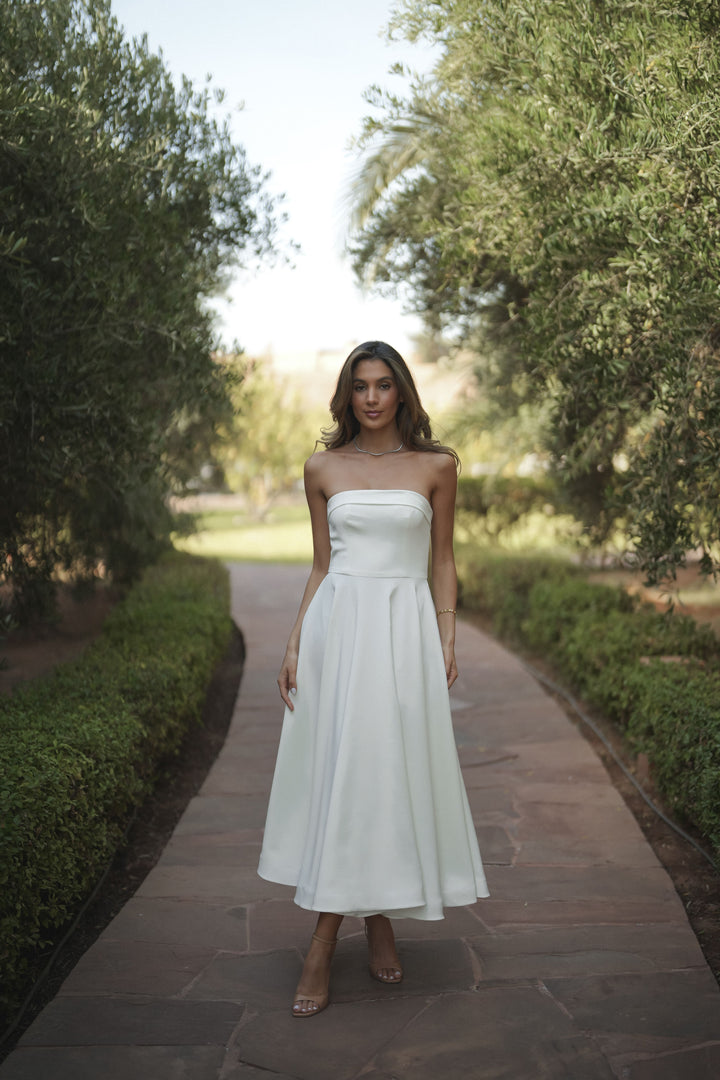 ROBE BLANCHE ADELLE