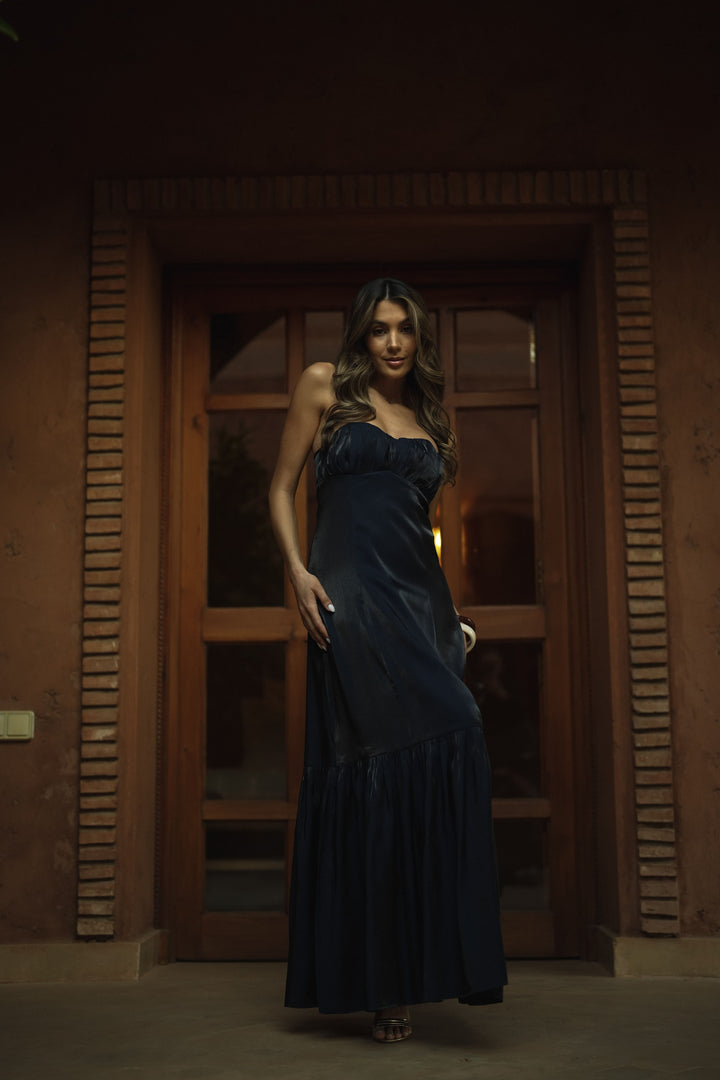 NAVY PORTOFINO DRESS