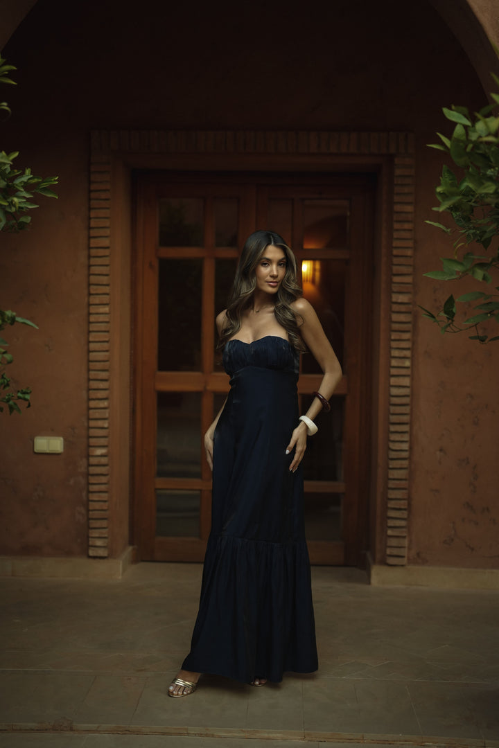 NAVY PORTOFINO DRESS