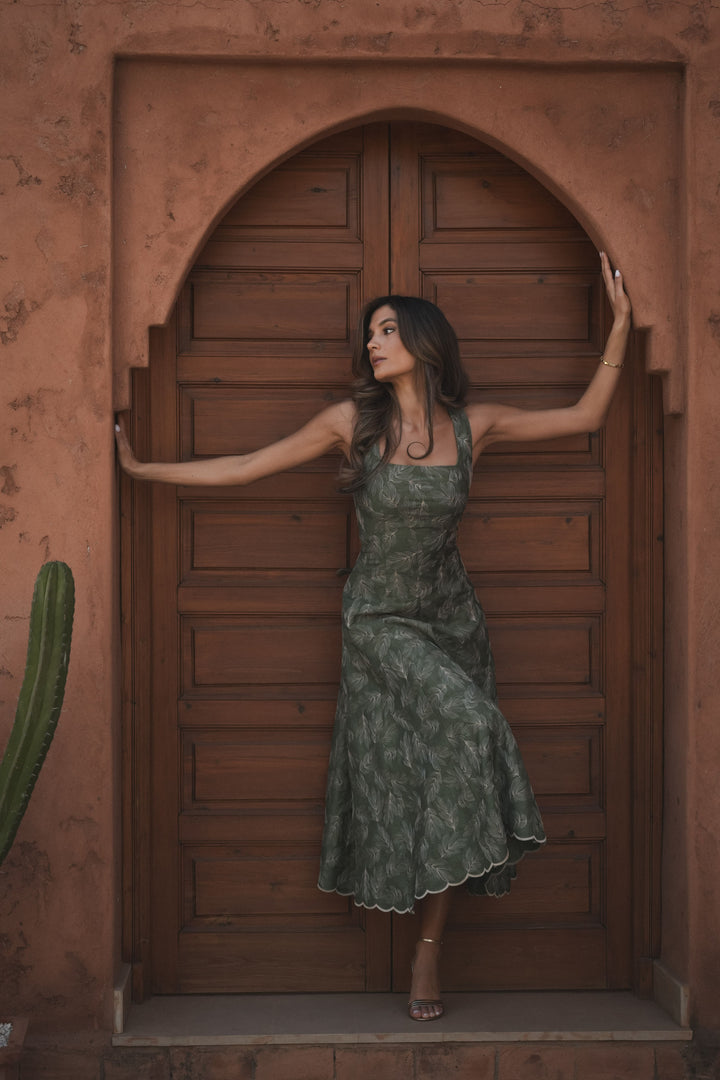VESTIDO FLORA VERDE