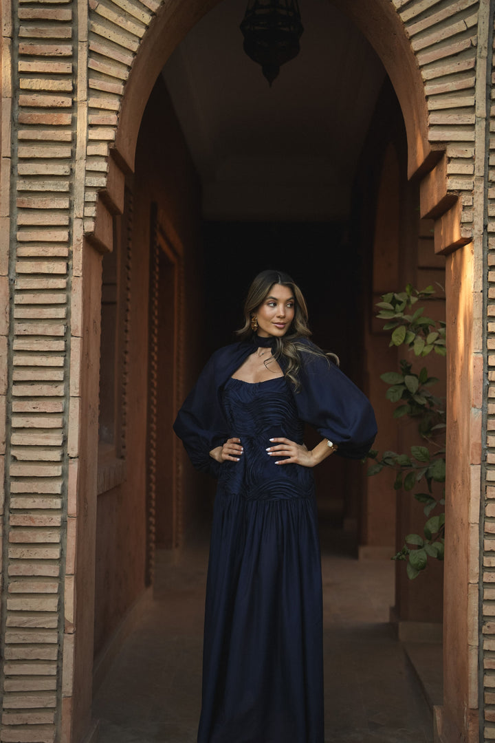 LILIA NAVY DRESS