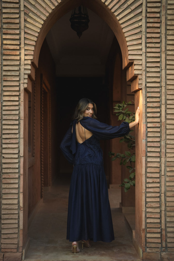 LILIA NAVY DRESS
