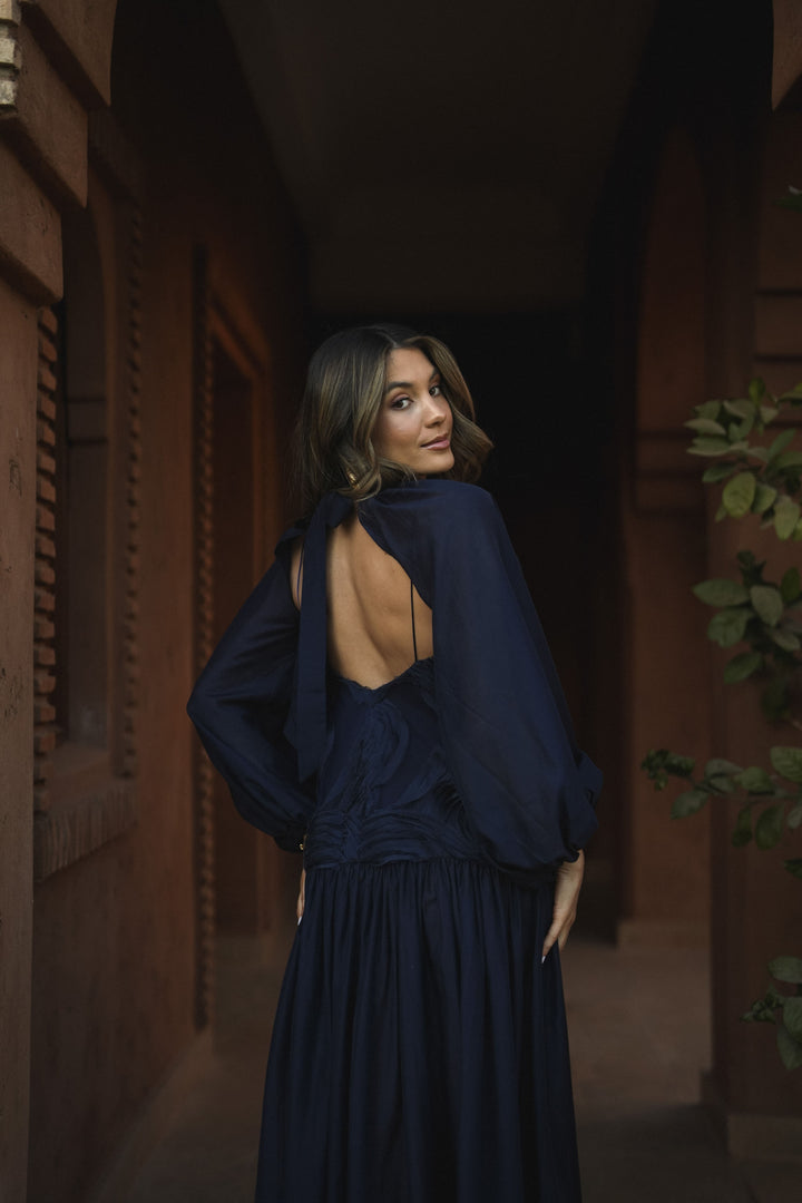 LILIA NAVY DRESS