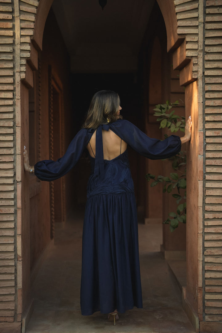 LILIA NAVY DRESS