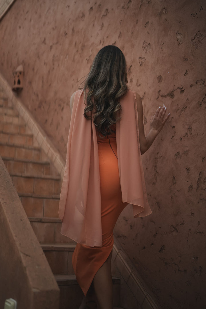 ROBE CAPRI PÊCHE