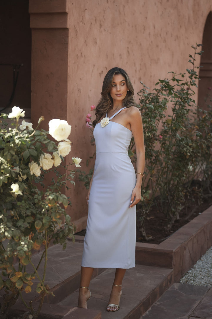 ROBE BLEU CLAIR ELENZA