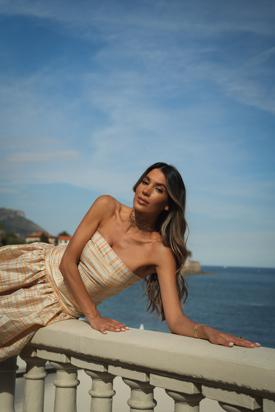 ROBE CLAUDETTE CARREAUX