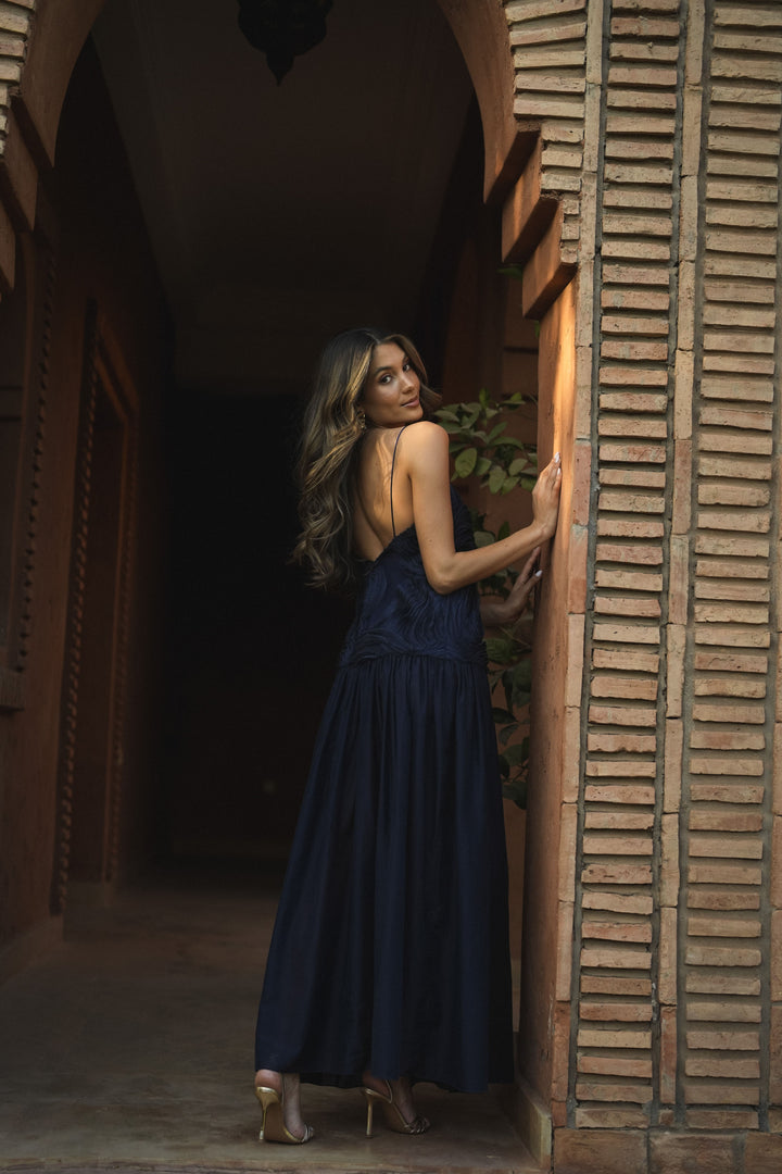 LILIA NAVY DRESS
