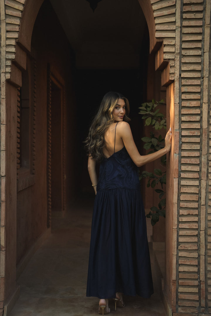 LILIA NAVY DRESS