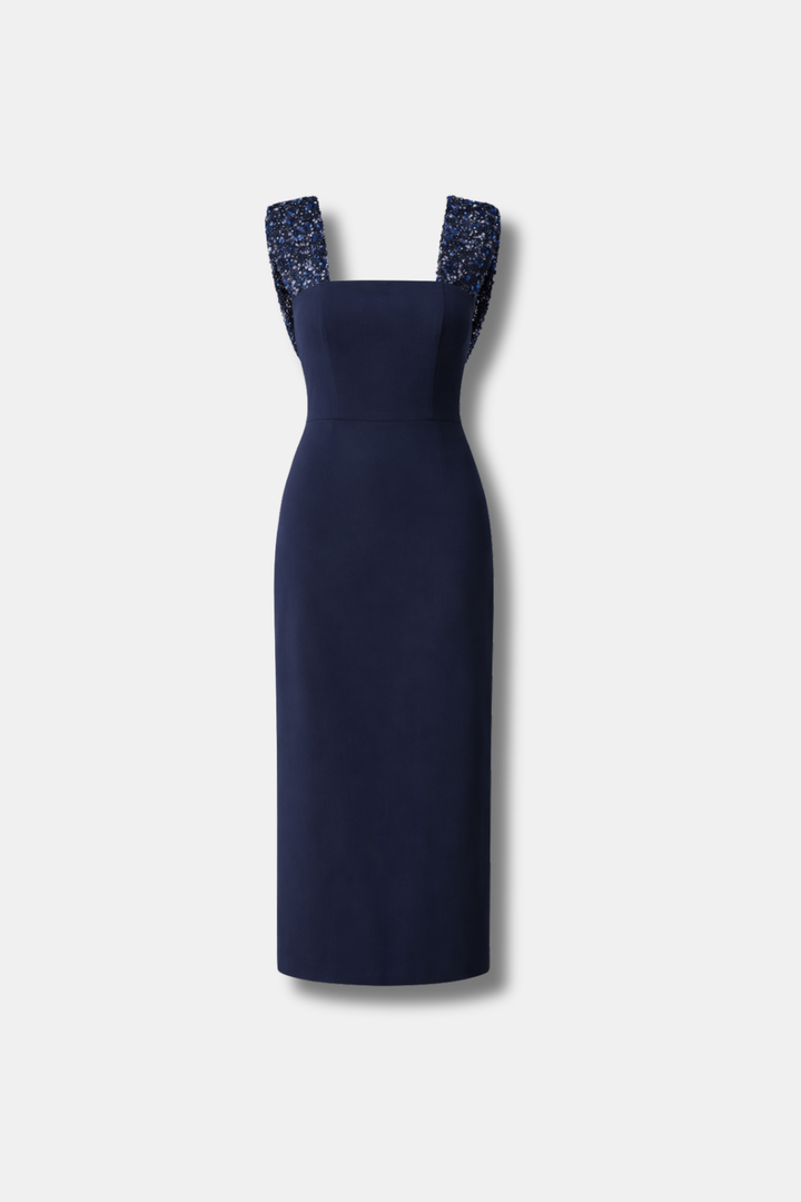 NAVY BLUE ALMA DRESS