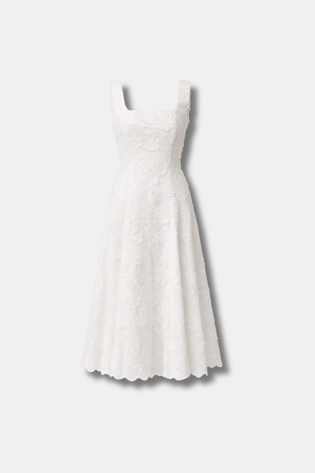 VESTIDO FLORA BLANCO