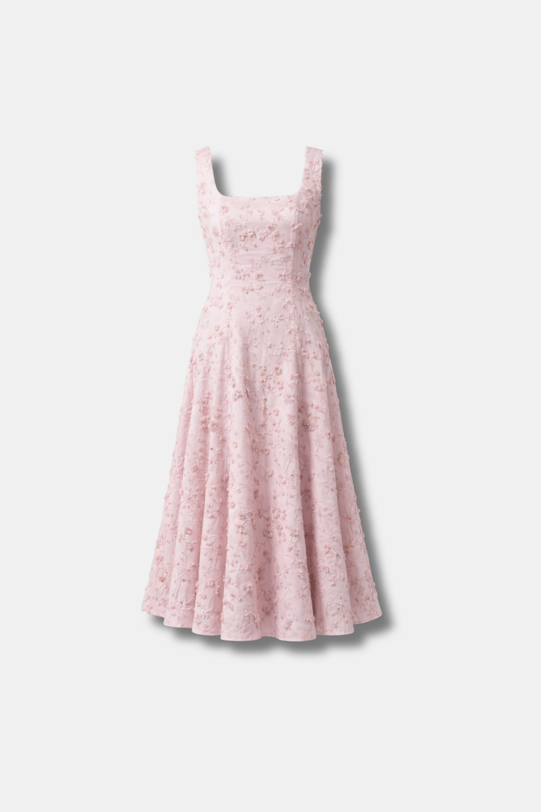 ROBE FLORE MAUVE