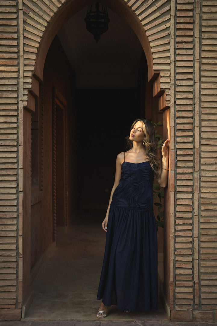 LILIA NAVY DRESS