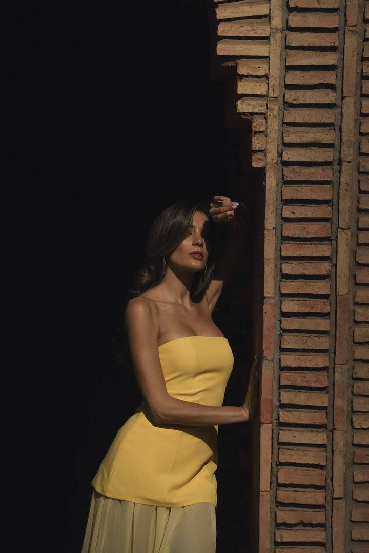 VESTIDO ISABELLA AMARELO