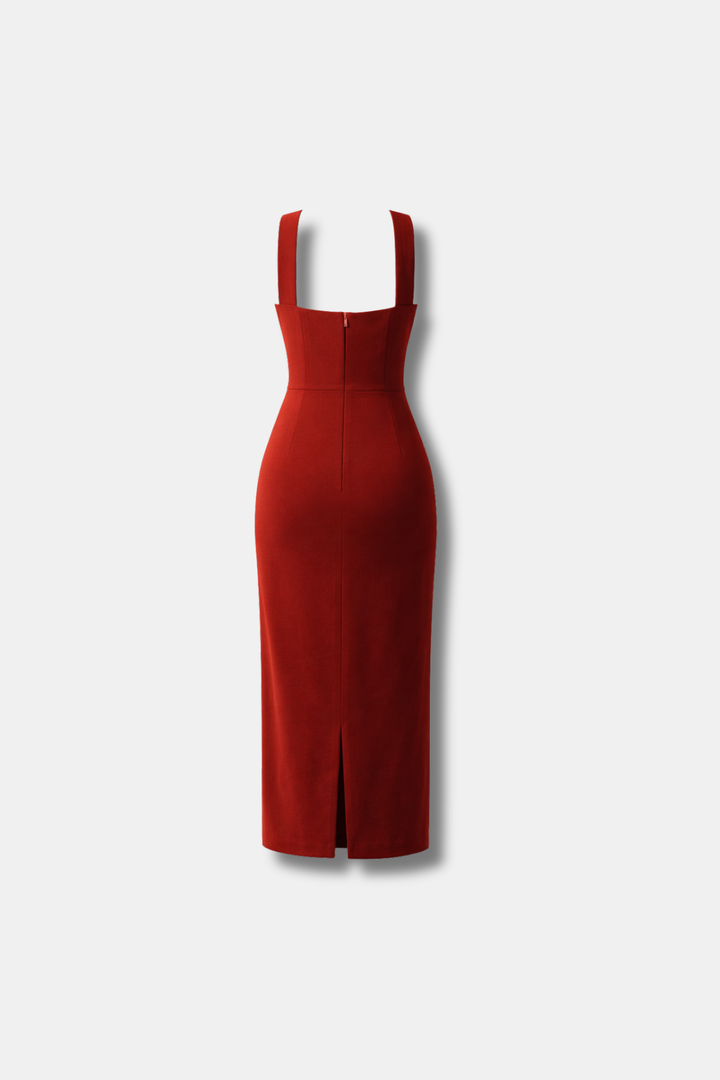 VESTIDO FRANCISCA TIJOLO