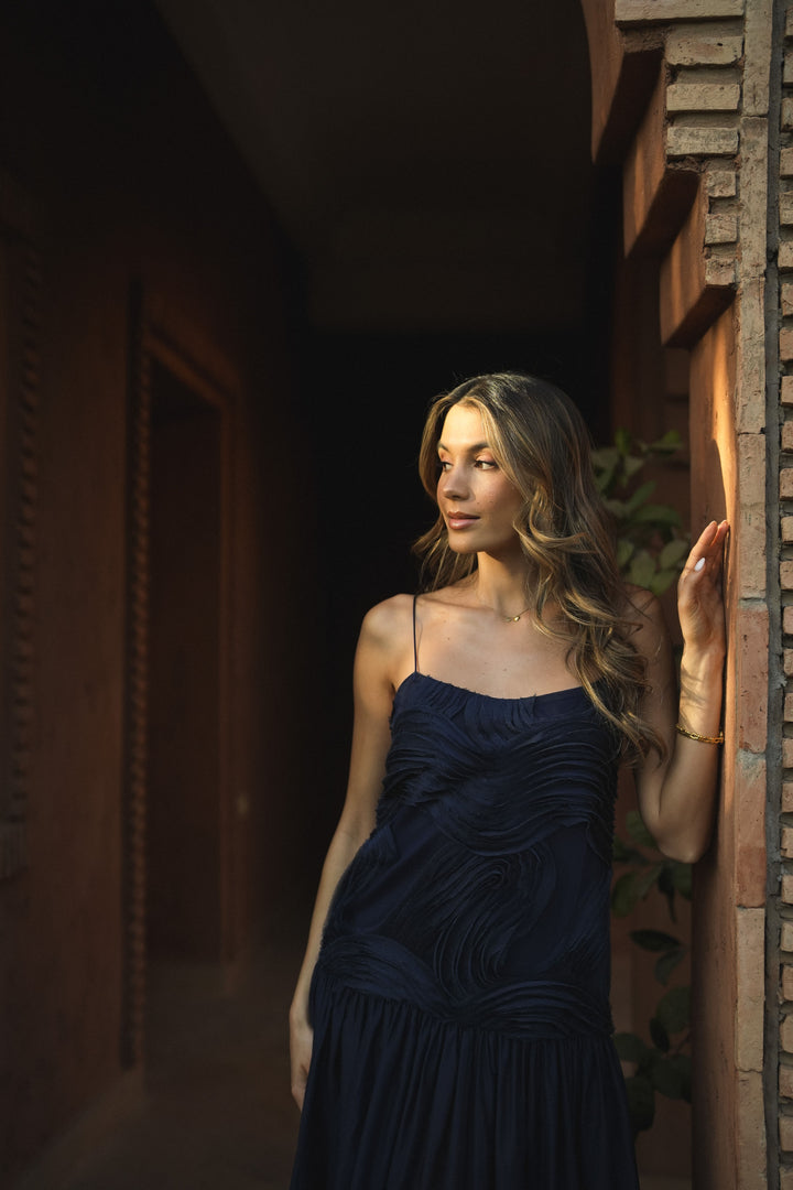 LILIA NAVY DRESS