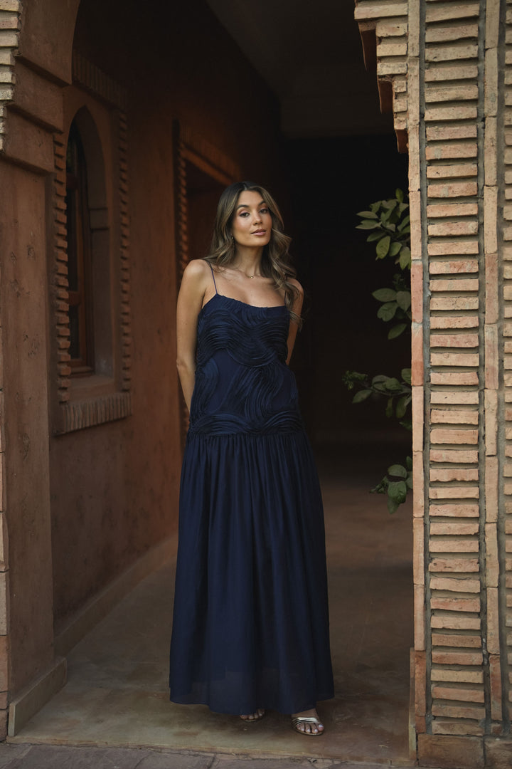 LILIA NAVY DRESS