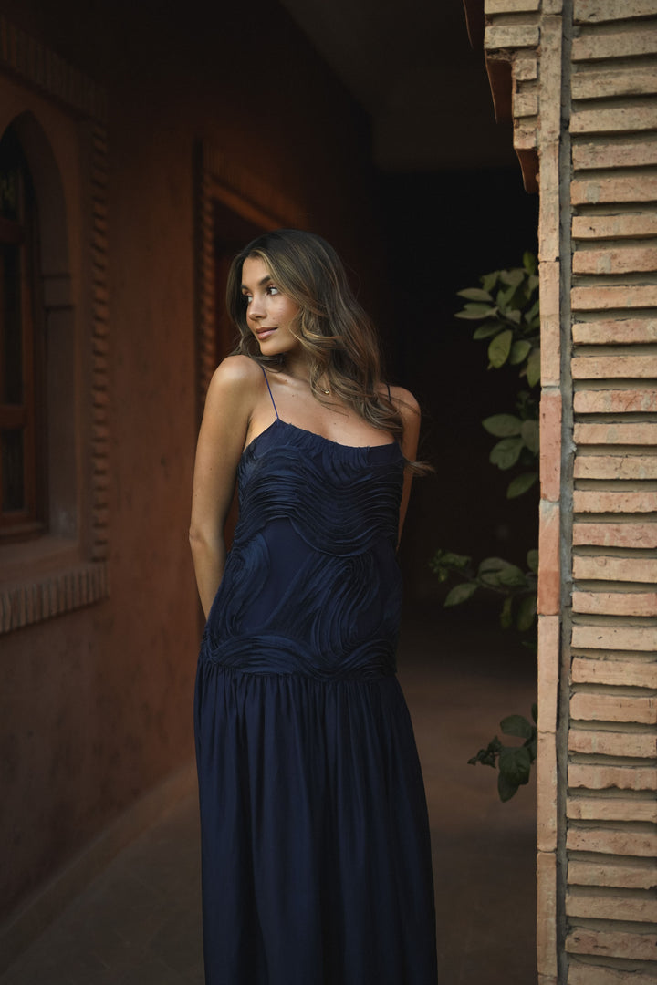 LILIA NAVY DRESS