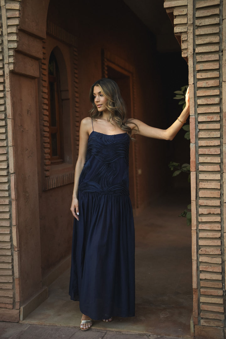 LILIA NAVY DRESS