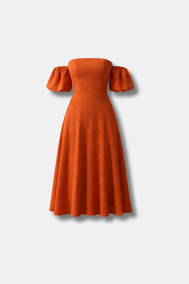 SINGAPORE SATIN DRESS