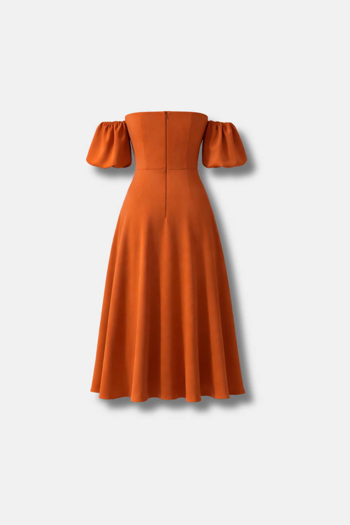 SINGAPORE SATIN DRESS