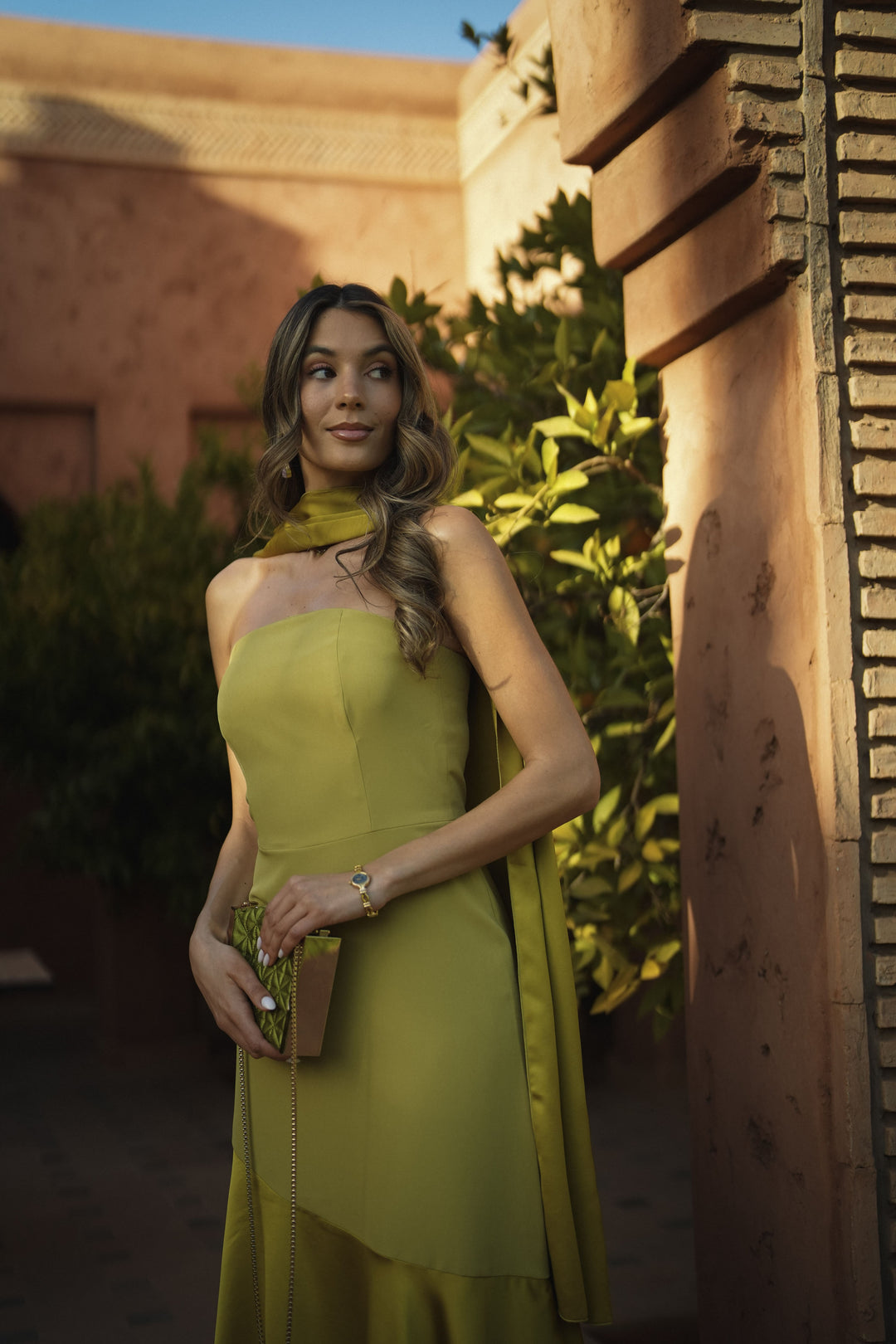 FIONA GREEN DRESS Gendolina FIONA GREEN DRESS Gendolina