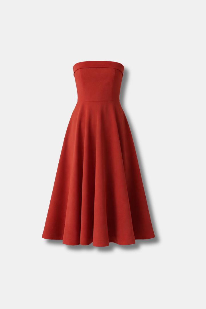 VESTIDO ADELLE LARANJA