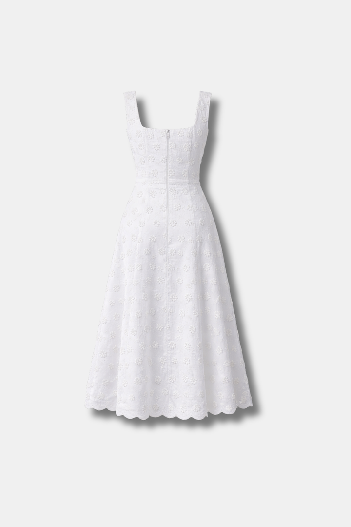 VESTIDO FLORA BRANCO