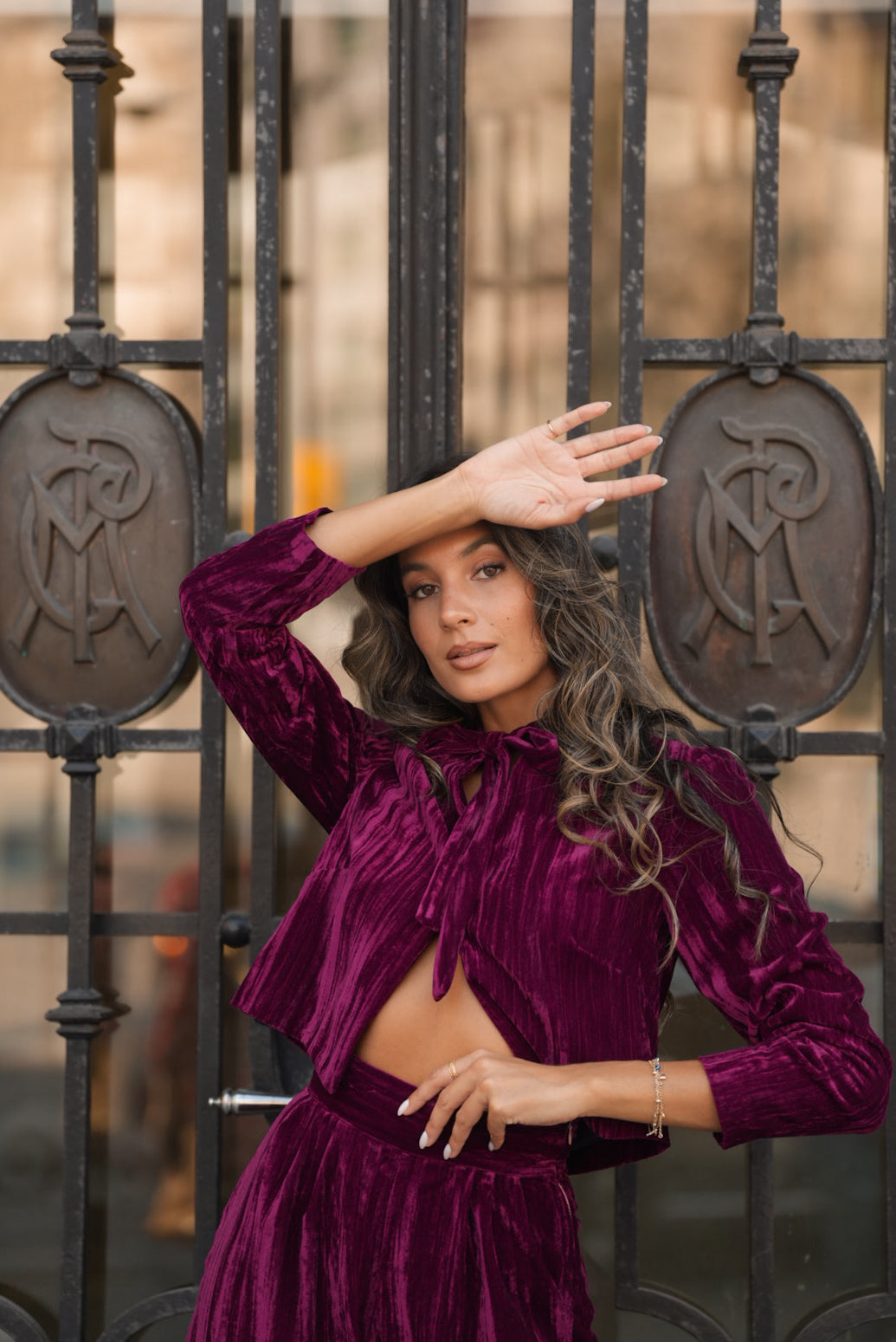 SET OLIVIA TECIOPELO