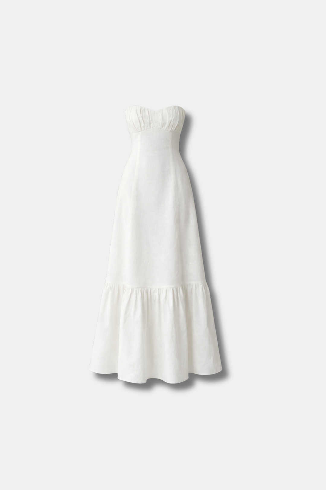 PORTOFINO DRESS WHITE LINEN
